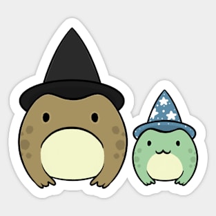 Magic toads Sticker